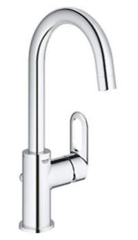 Смеситель для раковины GROHE BauLoop с донным клапаном 23763000